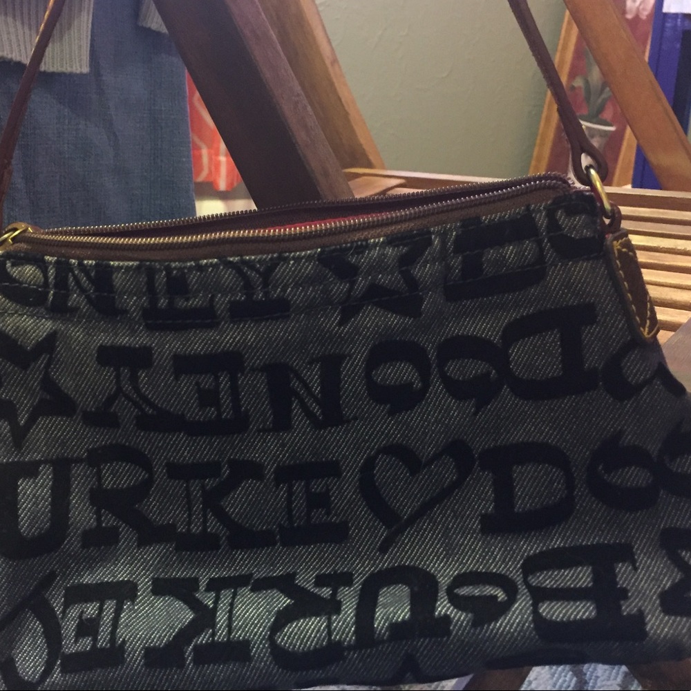 Dooney & Burke smaller-sized shoulder bag.
